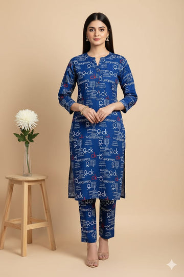 2pc Polo Cotton Unsititched suit -943