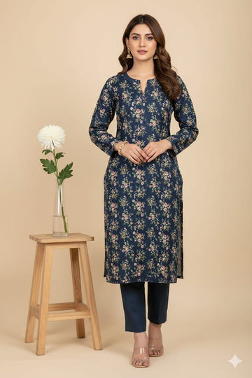 2pc Polo Cotton Unsititched suit -945