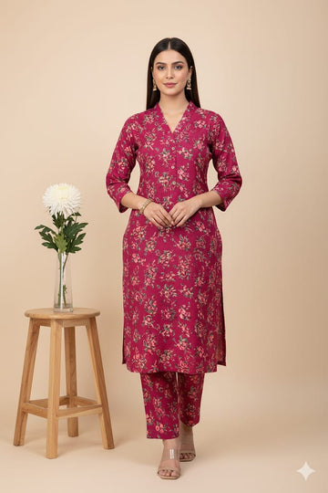 2pc Polo Cotton Unsititched suit -942