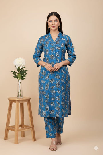 2pc Polo Cotton Unsititched suit -939
