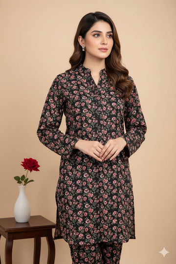 2pc Polo Cotton Unsititched suit -928