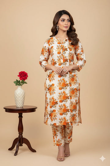 2pc Polo Cotton Unsititched suit -924