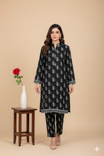 2pc Polo Cotton Unsititched suit -918
