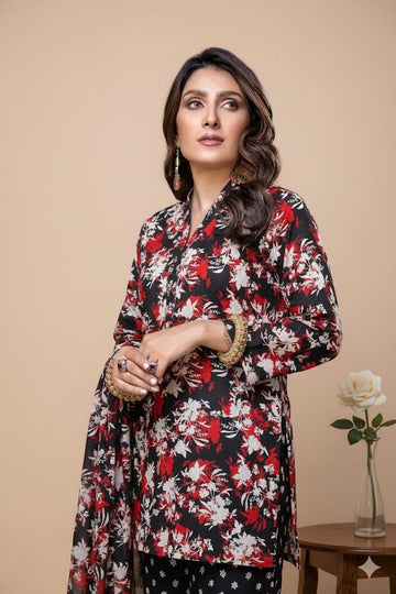 2pc Polo Cotton Unsititched suit -917