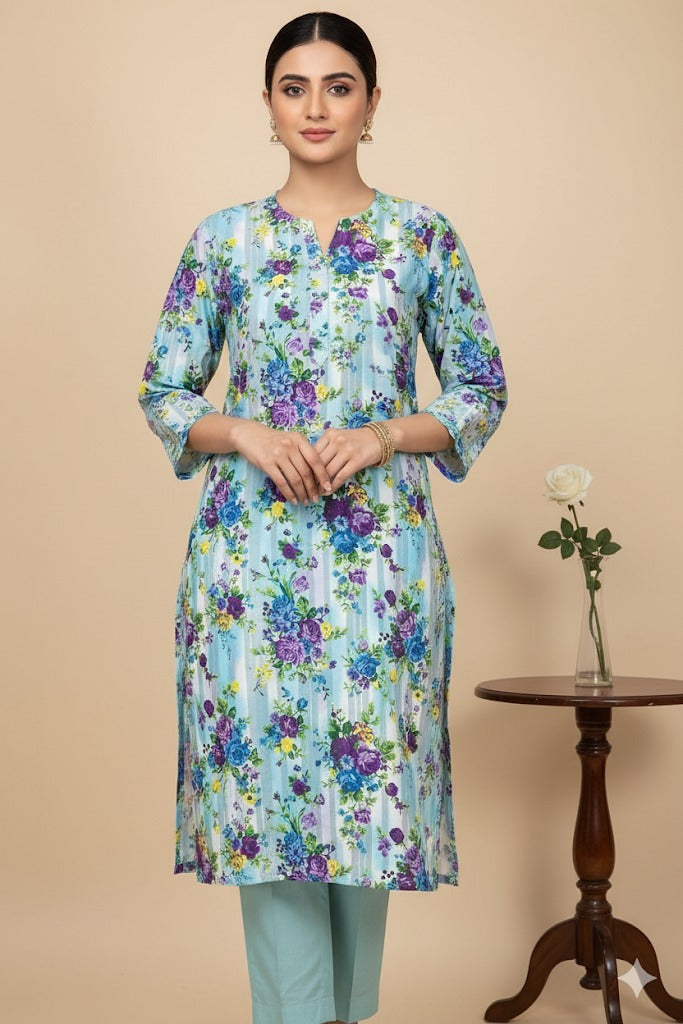2pc Polo Cotton Unsititched suit -902