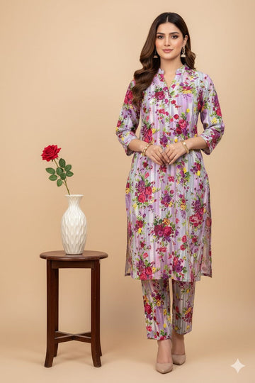 2pc Polo Cotton Unsititched suit -901