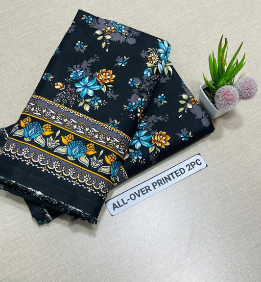 2 pc flora print Four season 413