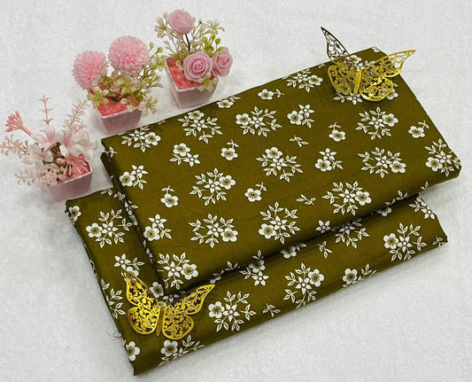 2 pc flora print Four season 415