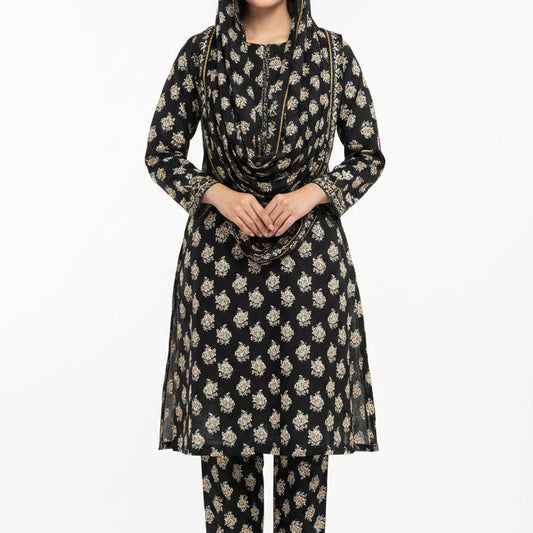 2 pc flora print Four season 422