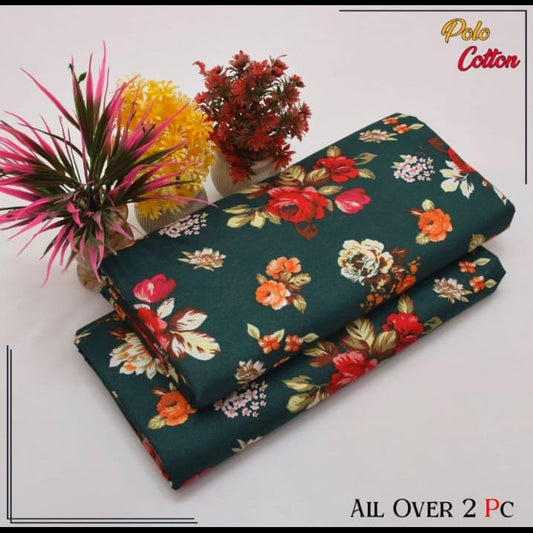 2 pc flora print Four season 424
