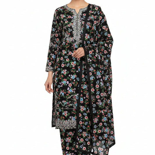 2 pc flora print Four season 435