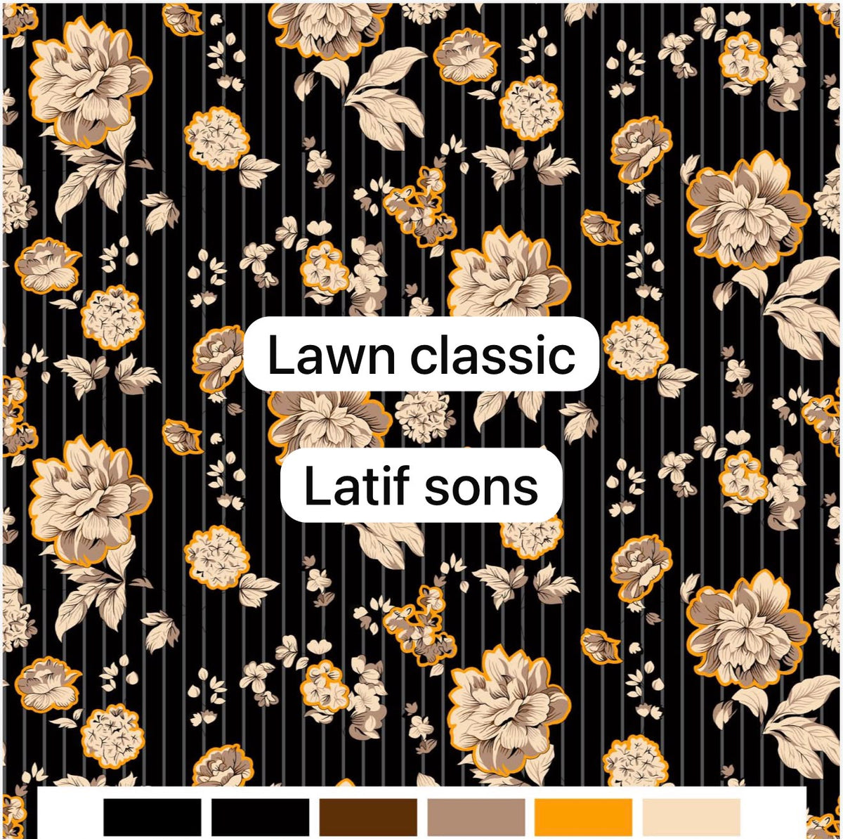 2 pc flora print Four season 436