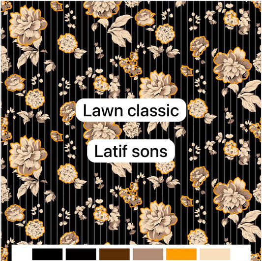 2 pc flora print Four season 436