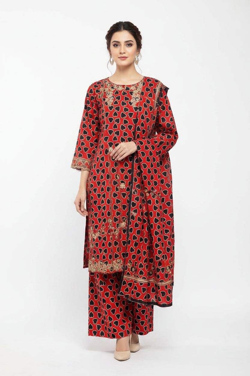 2 pc flora print Four season 440