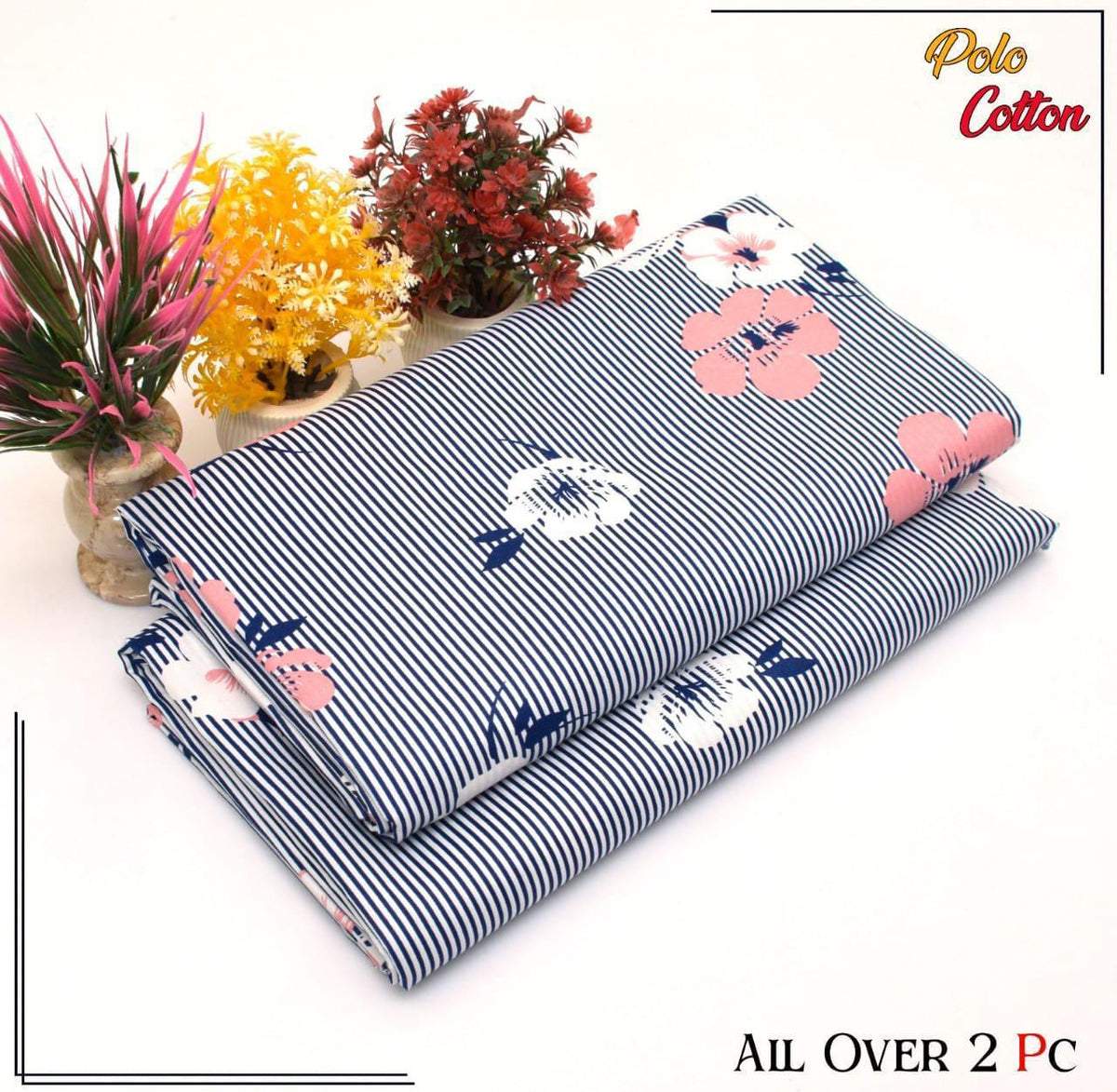 2 pc flora print Four season 447