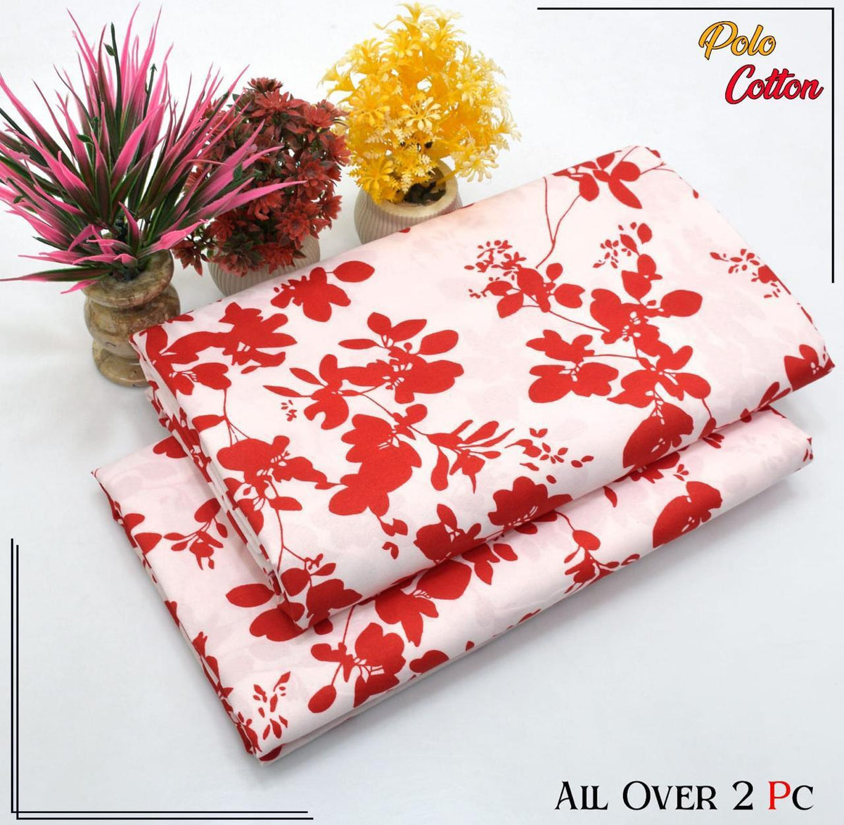 2 pc flora print Four season 467