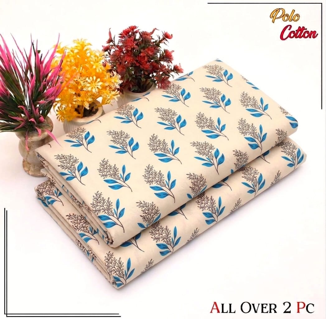 2 pc flora print Four season 475