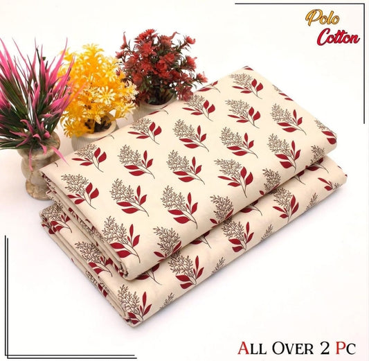 2 pc flora print Four season 477