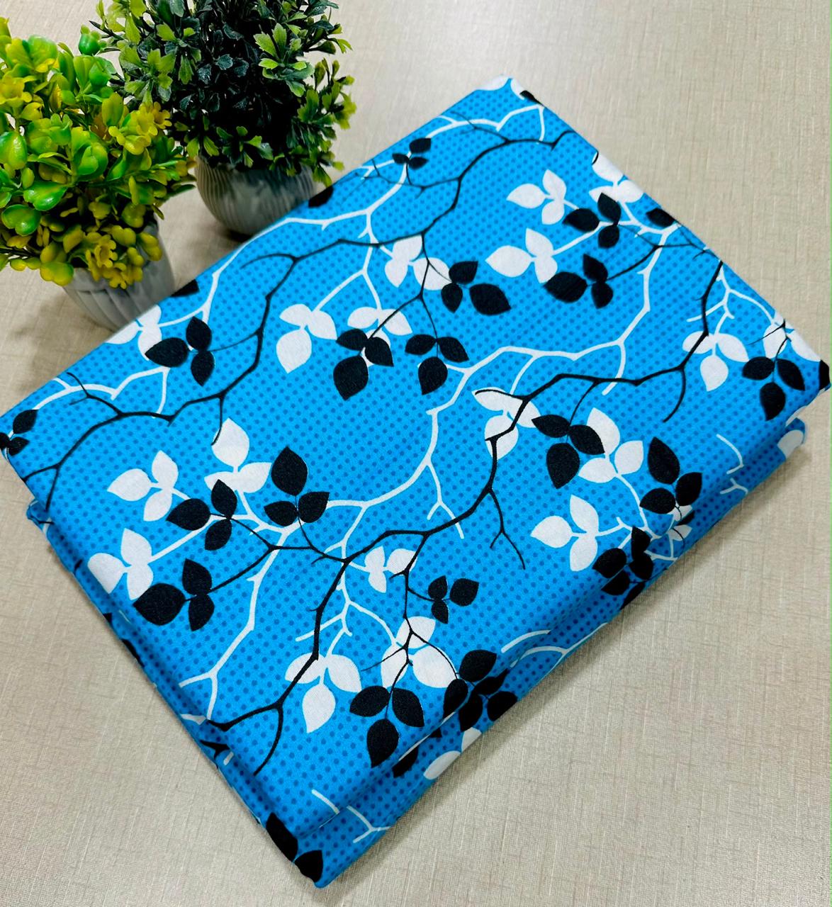 2 pc flora print Four season 485