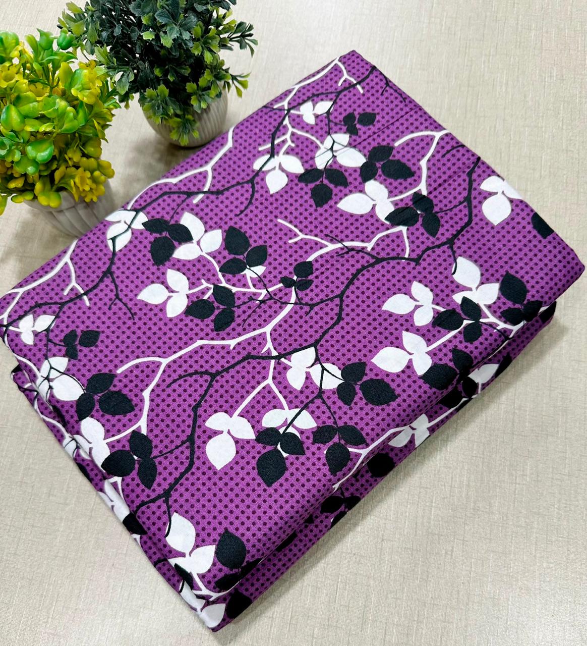 2 pc flora print Four season 484