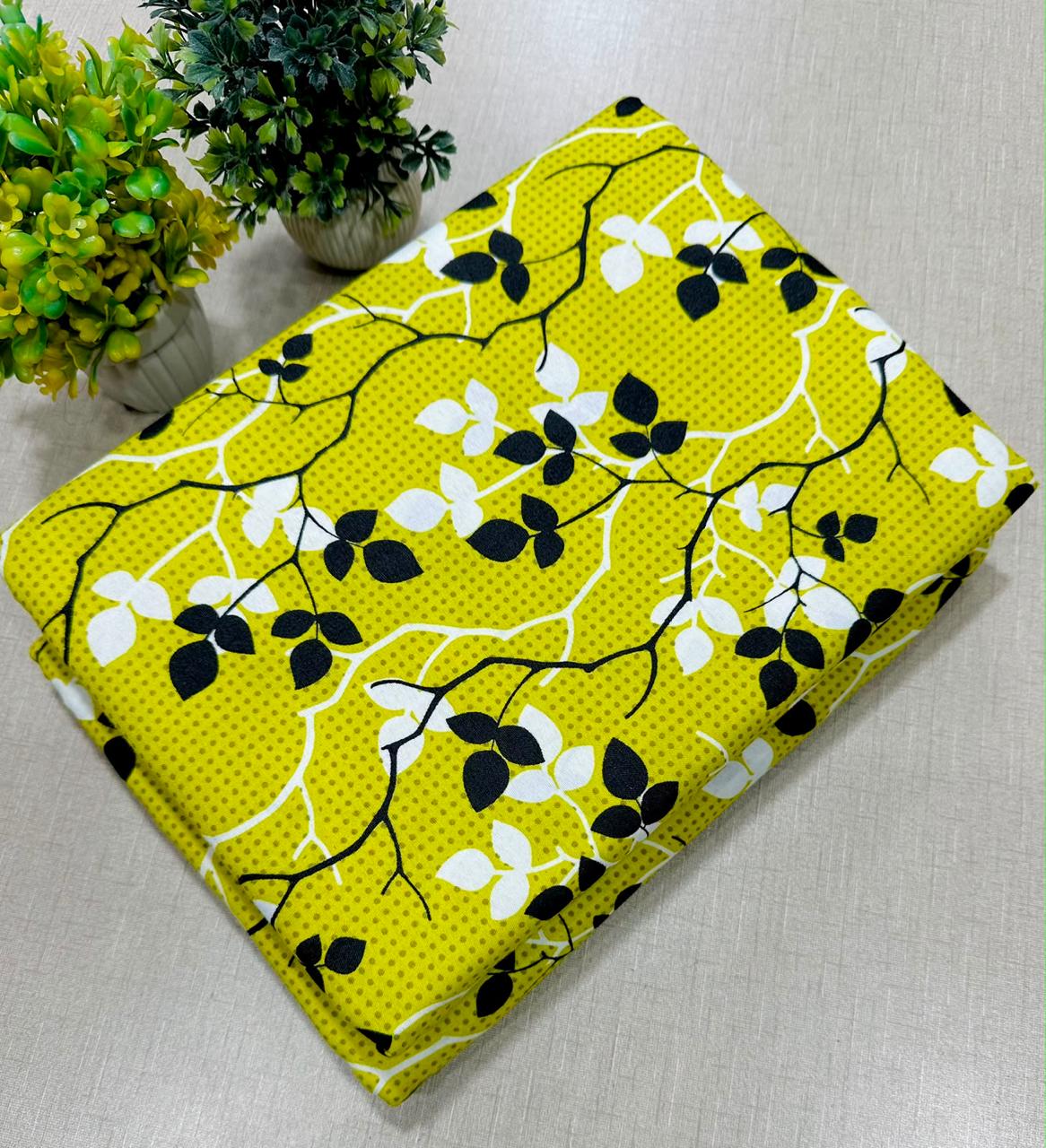 2 pc flora print Four season 482